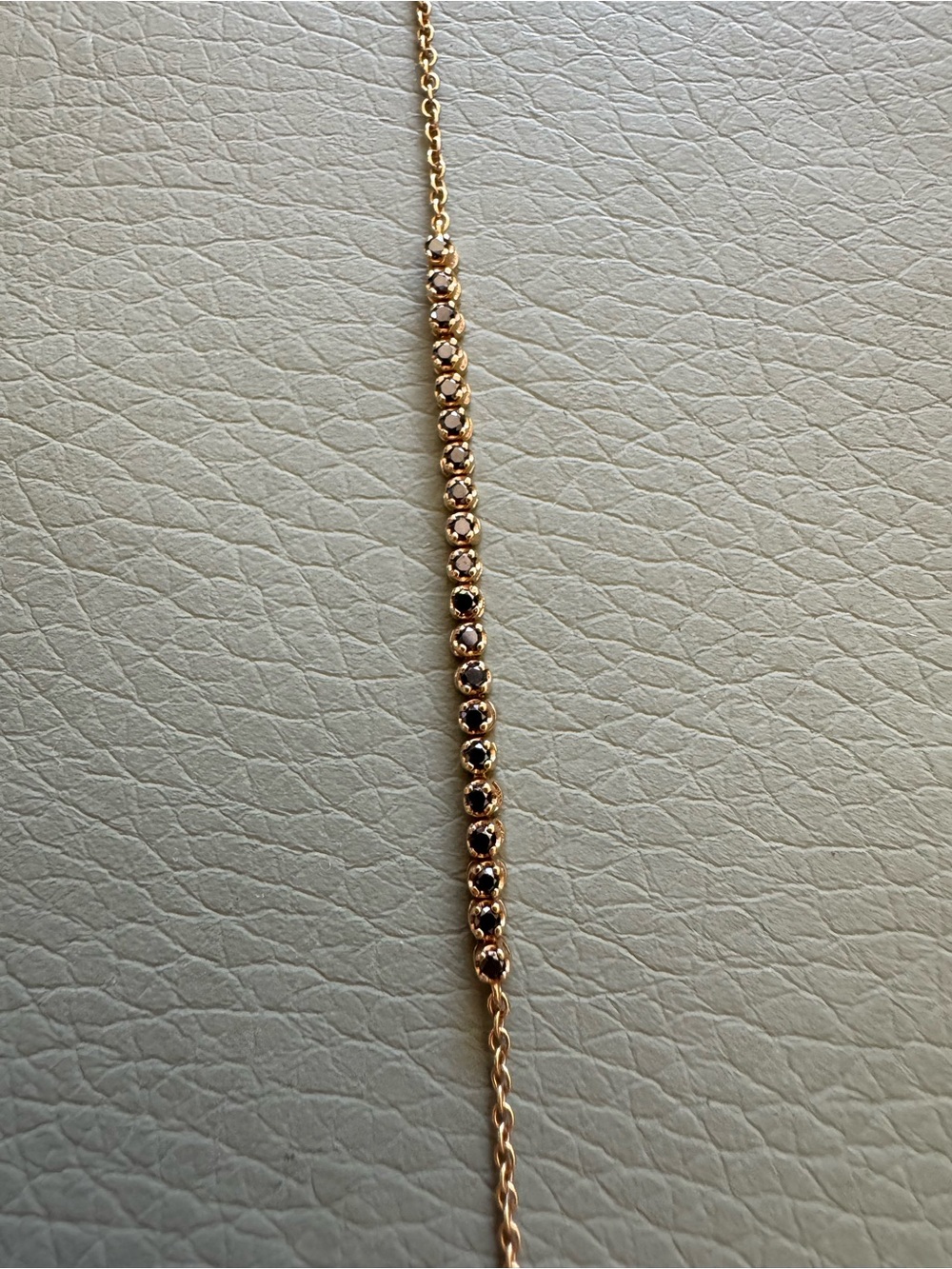 Catbird Black Diamond One O'Clock Demi Tennis Bracelet - Picture 4 of 12